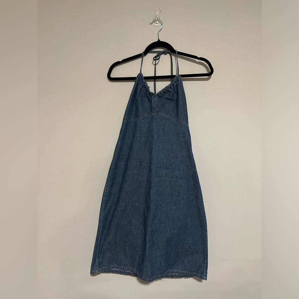GAP Blue Denim Mini Dress